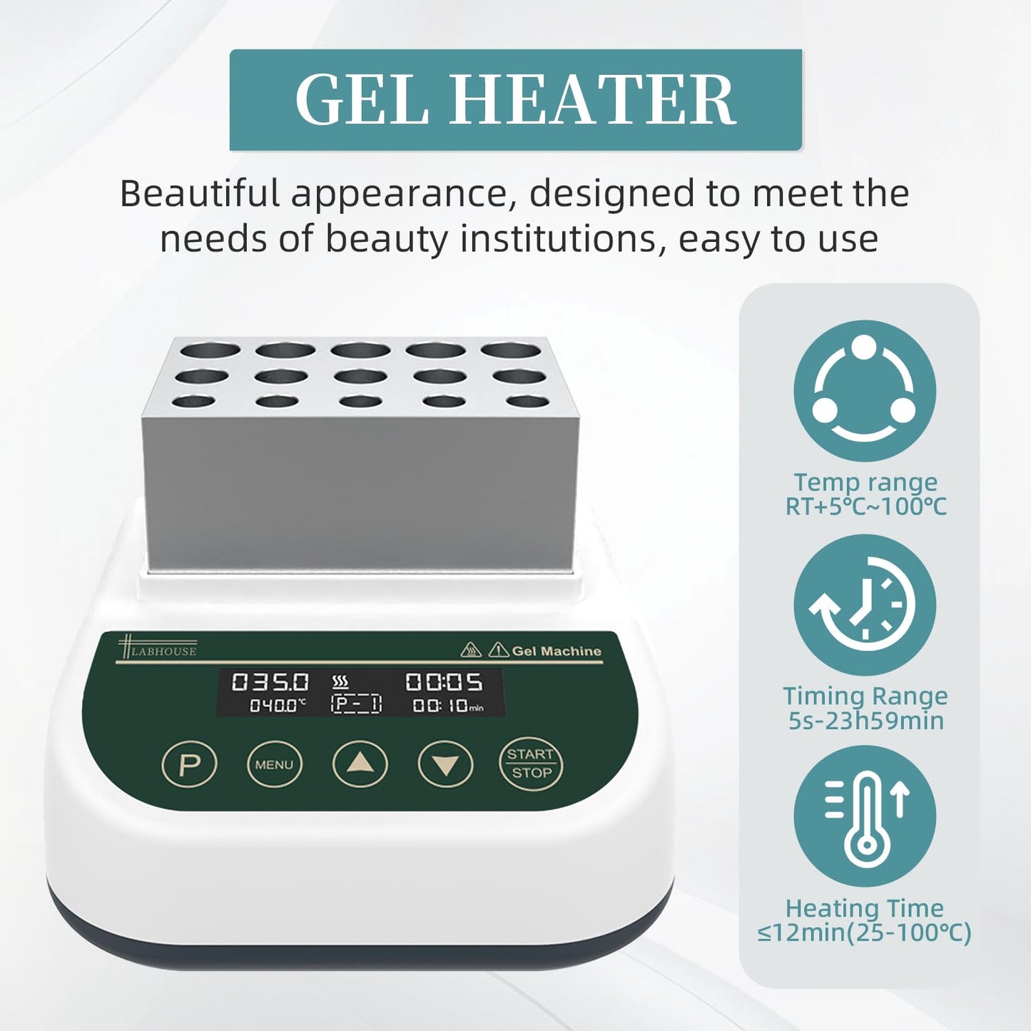 Centrifuge Machine PRP PRF 2ml-5ml/10ml/15ml/50mlx6 Speed 500-4000rpm 2146xg RCF & Gel Heating Machine Professional PRP Plasma Gel Maker 5ml/10ml/15ml Block