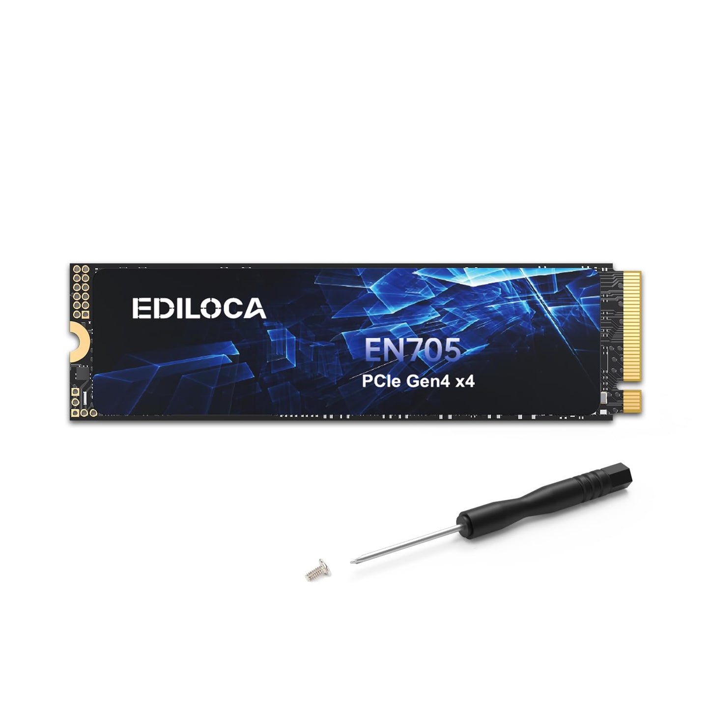 Ediloca 1TB SSD NVMe M.2 2280 PCIe Gen4 x4 Internal Solid State Drive - Up to 5000MB/s, 1TB SSD PS5 Dynamic SLC Cache, PS5 Compatible for Gaming PC Laptop(EN705)