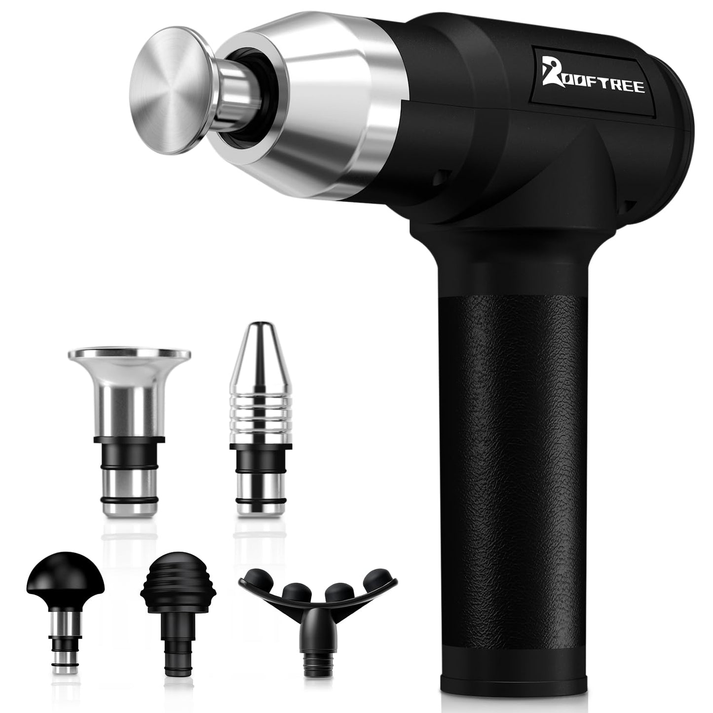 Deep Tissue Massage Gun for Athletes with Metal Heads,90W High-Powered Brushless Motor, 60lbs Stall Force,12 Hrs Battery Life for Professional Therapist Use,Relieve Sore Muscles and Stiffness-R20