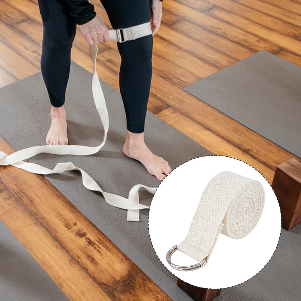 SUPERFINDINGS 6Pcs Yoga Strap for Stretching 5.94 Ft Yoga Exercise Adjustable Straps Bands Exercise Adjustable Strap with Adjustable D-Ring Buckle for Pilates Physical Therapy Dance Gym Workouts