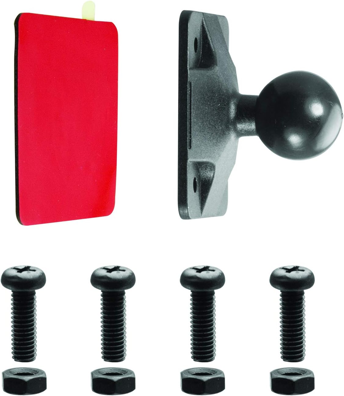 25mm 1 inch arms,25mm Composite,IBPB-33880 iBolt / Composite AMPS Adapter Plate for Industry Standard Dual Ball Socket
