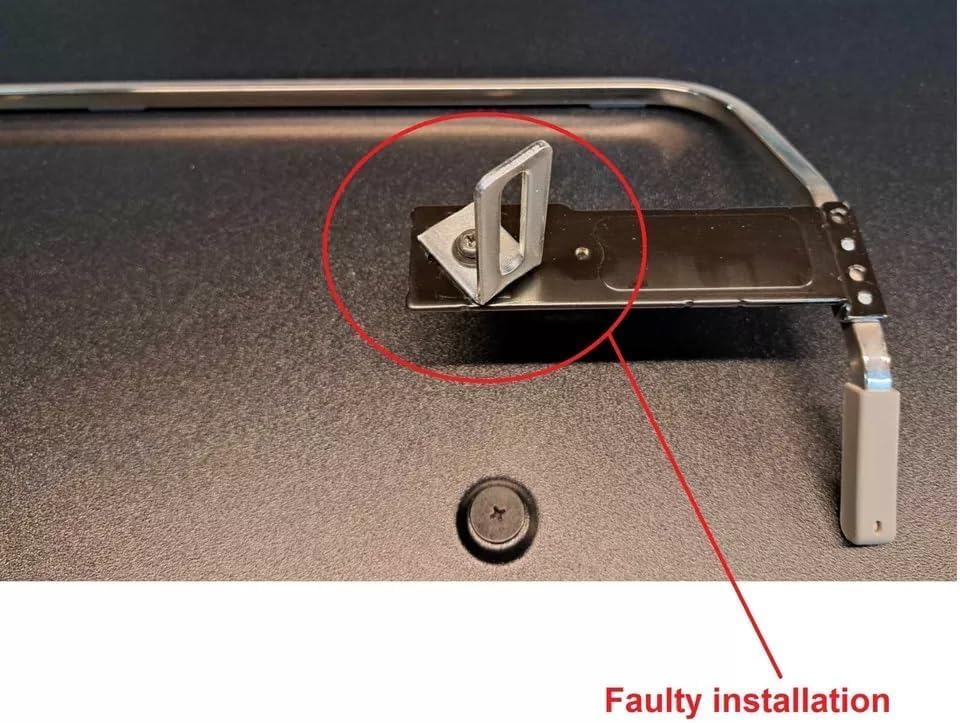 Generic (2X (4X Leg Stand Bracket Necks Pieces) with Screws Pieces) Compatible with Sony TV Television