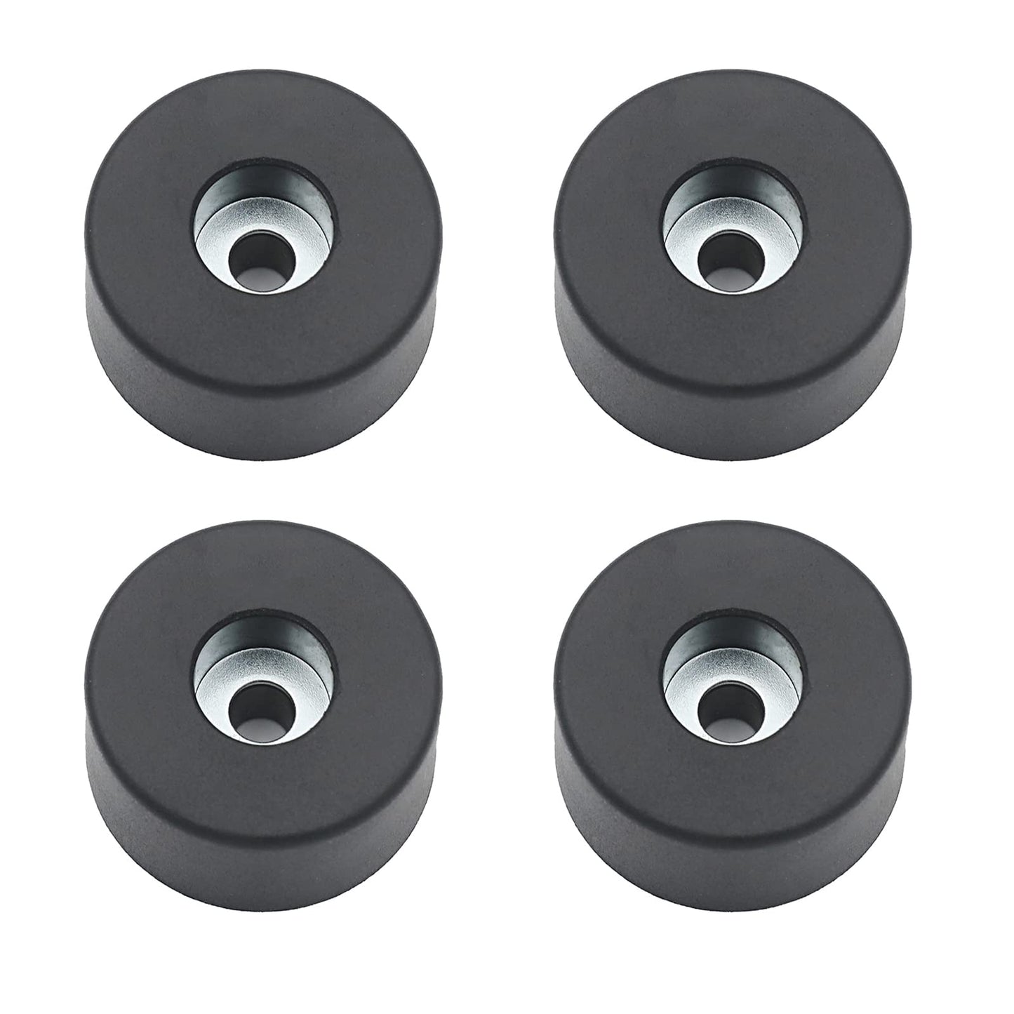 Air Compressor Isolator Pads - 4 Pack Replacement Rubber Feet 192310GS for Coleman Powermate, Sanborn & More - Also Ideal for Speaker Cabinets, Computer Desk, Sofa Cushions (E106661, D091007)