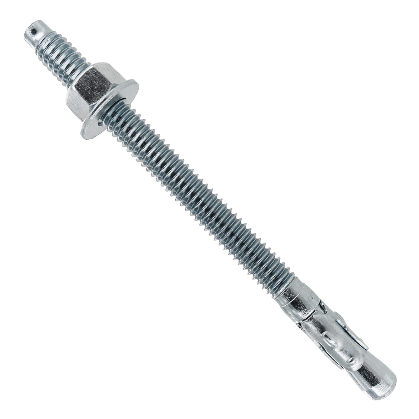 Conquest 304 Stainless Steel Concrete Wedge Anchors 3/8" x 5" - Heavy Duty Anchor Bolts for Outdoor, Residential, and Light Commercial Use (50 Pack)
