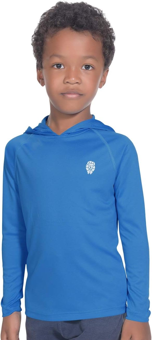 Hoodies for Boys Outdoor Recreation Shirts - Youth Athletic Tops Sun Protection UPF 50+