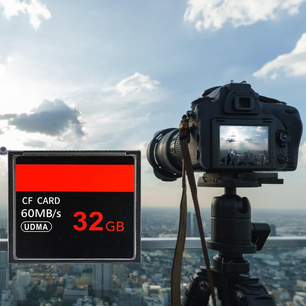 ANXILE 32GB 60MB/s,Original CF Card,UDMA Speed Up to CF Card Camera Memory Card