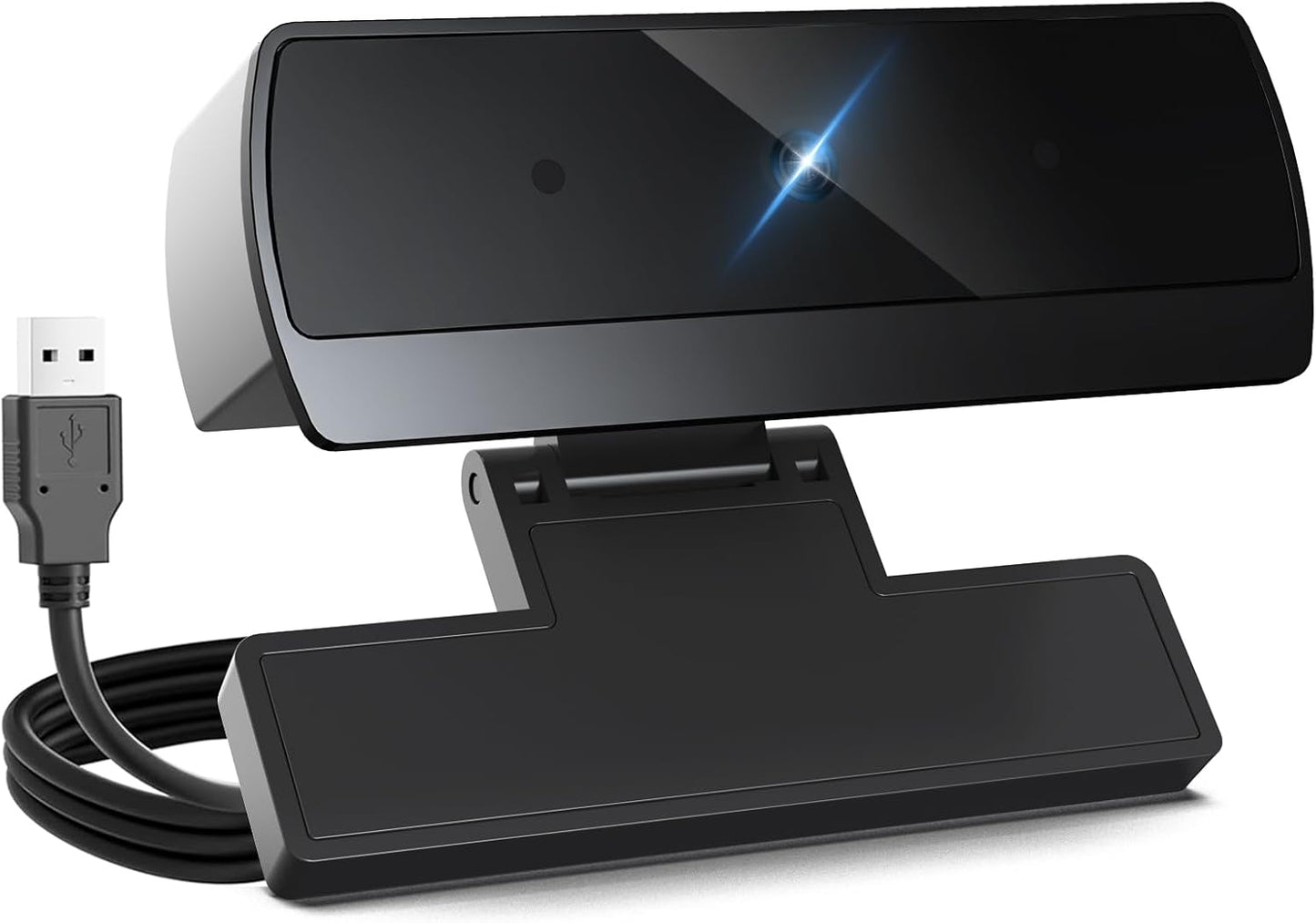 XOCLON 1080p HD Webcam with Microphone, USB Computer Web Camera, Streaming Camera, Noise Reduction, Auto Light