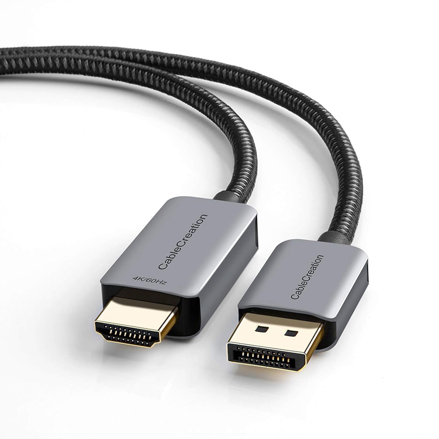 4K@60Hz 2K@144Hz 1080P@144Hz, 8FT 1.4 4K CableCreation Active DP to HDMI Cable HDR Unidirectional DisplayPort to HDMI