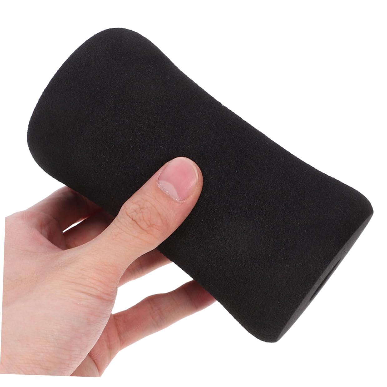 SUPVOX 6Pcs Foam Foot Pad Roller Covers Replacement for Leg Extension Machine Gym Equipment Pads 5.11X2.75X0.9 Inch Home Workout Foam Roller Protectors