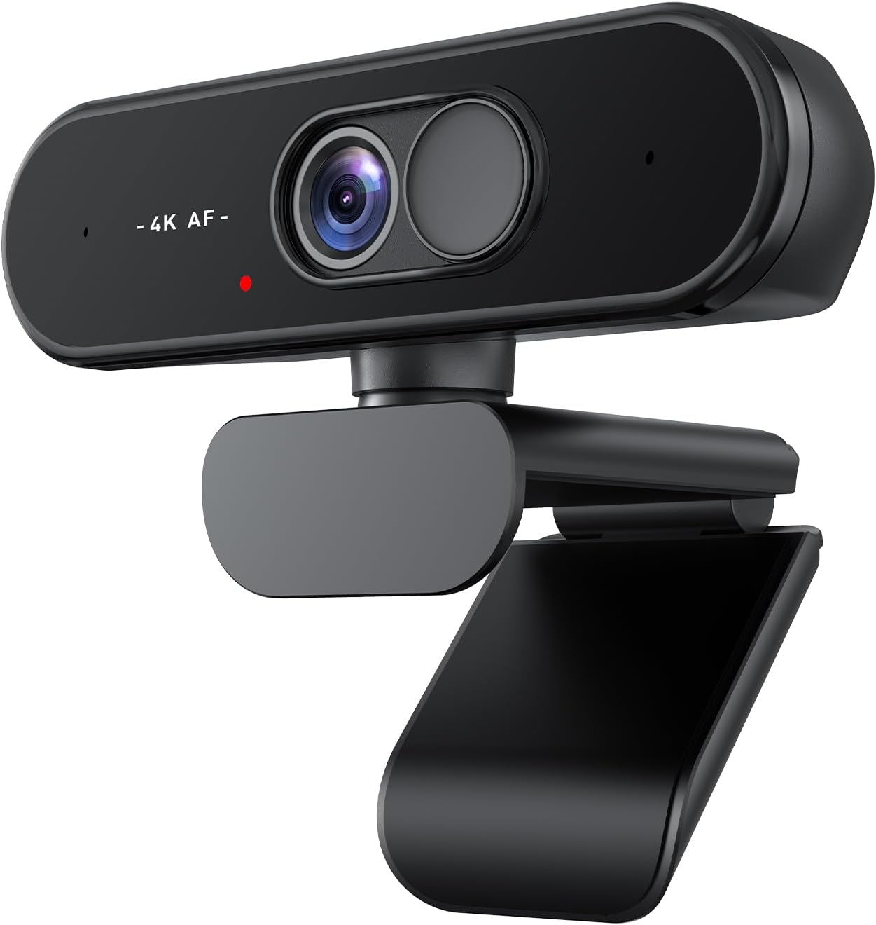 Aurolumiz 4K Webcam UHD with Autofocus Lens, Crystal Clear Microphone, Privacy Cover, Extendable Tripod, for PC,Laptop