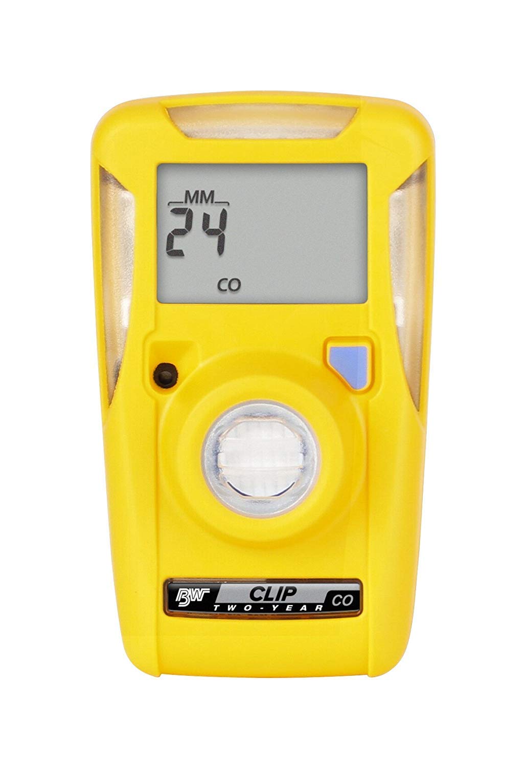 BW Technologies BWC2-M BW Clip Single Gas CO Monitor, 35/200, Yellow, Standard, 1 Count