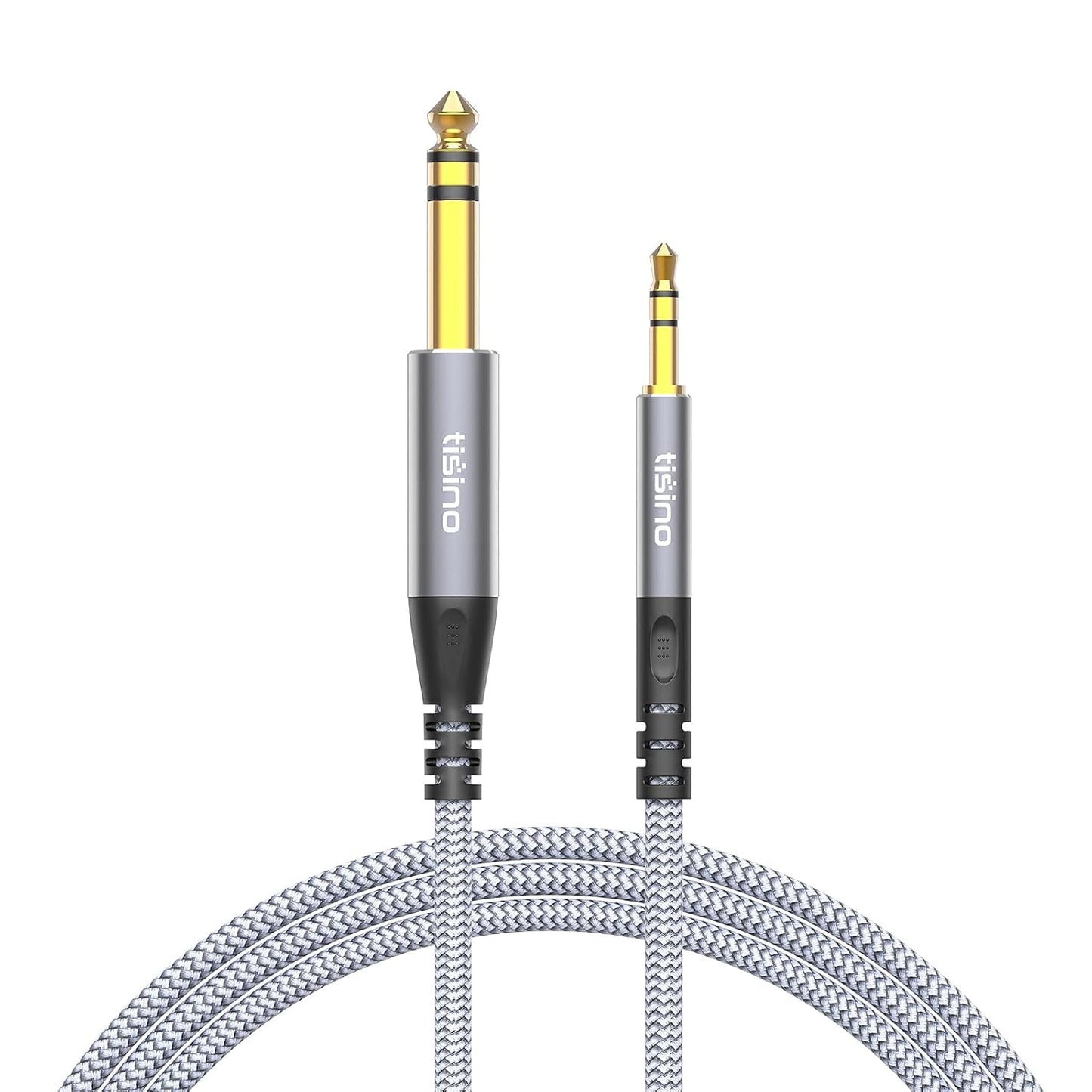 1/8 1/4 3.5mm 1/4 Amplifiers-10 Tisino to Stereo Cable, to Adapter Aux Cord Stereo Audio Cable for Guitar, Keyboard
