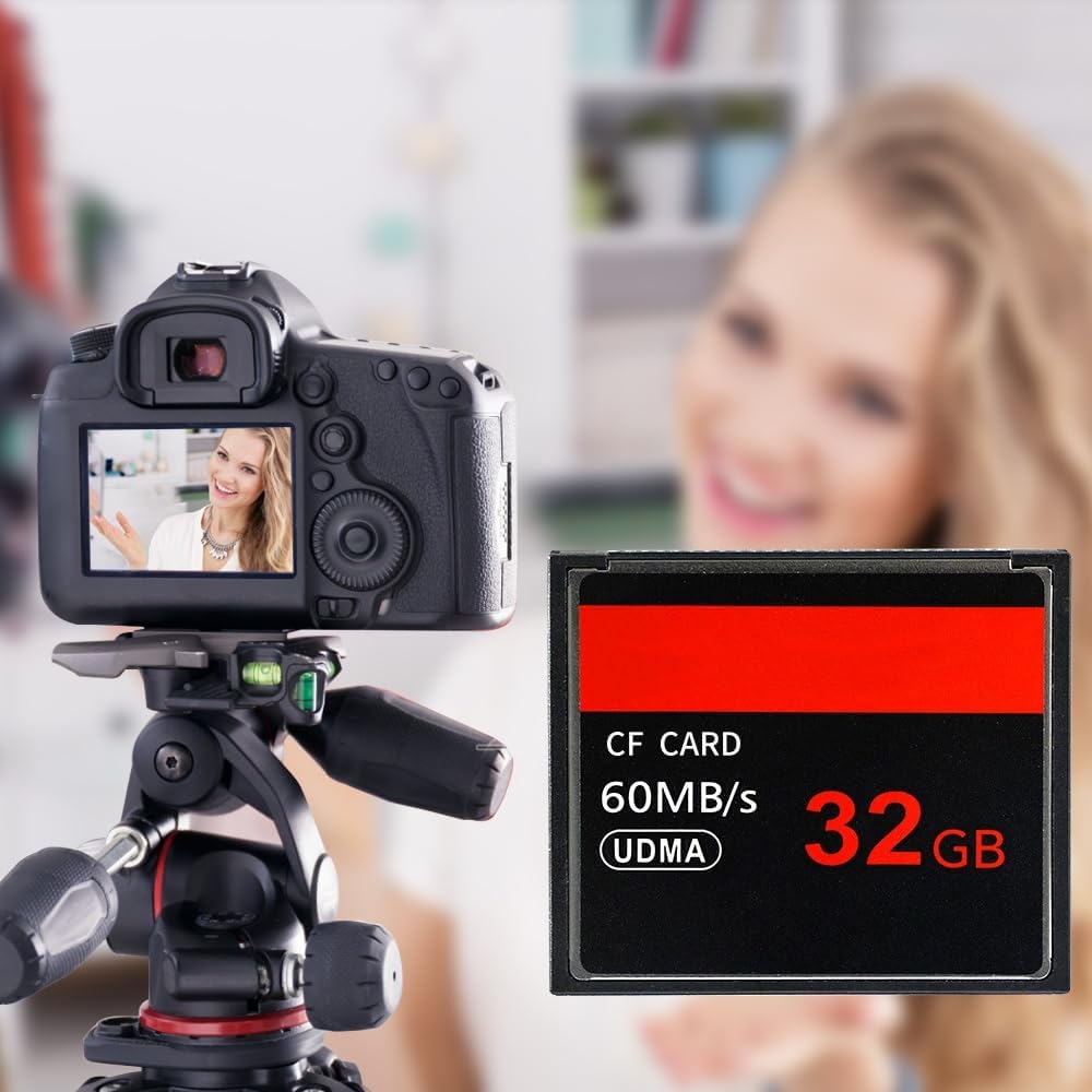 ANXILE 32GB 60MB/s,Original CF Card,UDMA Speed Up to CF Card Camera Memory Card