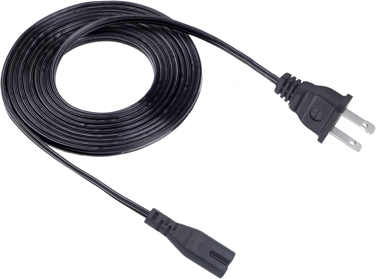 Saireed YG600-Movin/ YG600 YG600/ GD500 8ft 2 Power Cord Replacement for GooDee Projector Plus/ AC Prong Cable