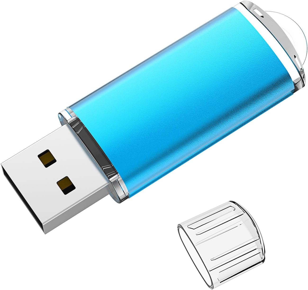 Maspen 32GB, 2.0 Drive,Blue,32 USB Flash Drive Thumb Drive High Speed Memory Stick Jump/ Zip/ Pen GB
