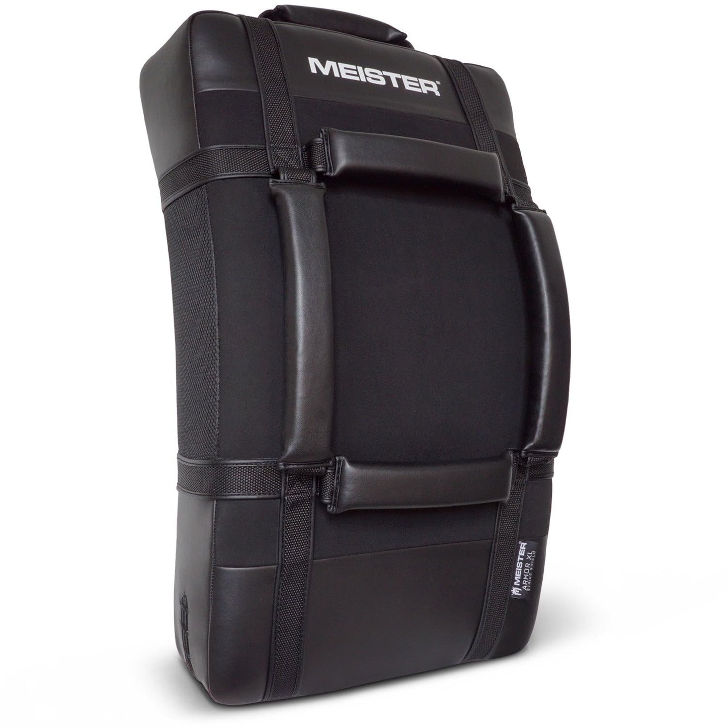 Meister Armor XL Strike Shield w/Uppercut Guard for MMA, Boxing & Muay Thai - Black