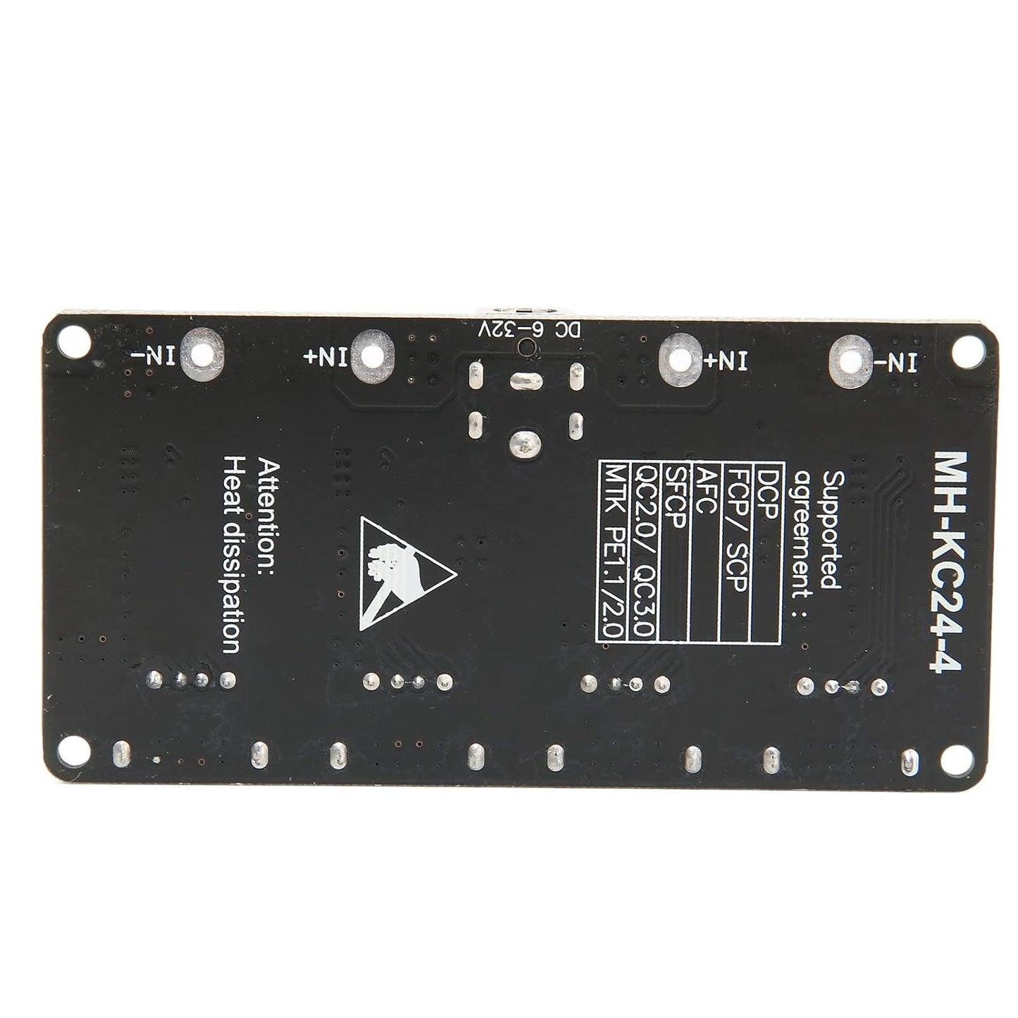 4 12V 24V QC3.0 Way Fast Module, Power Module Fast Module to Power USB Phone Charging Converter Board