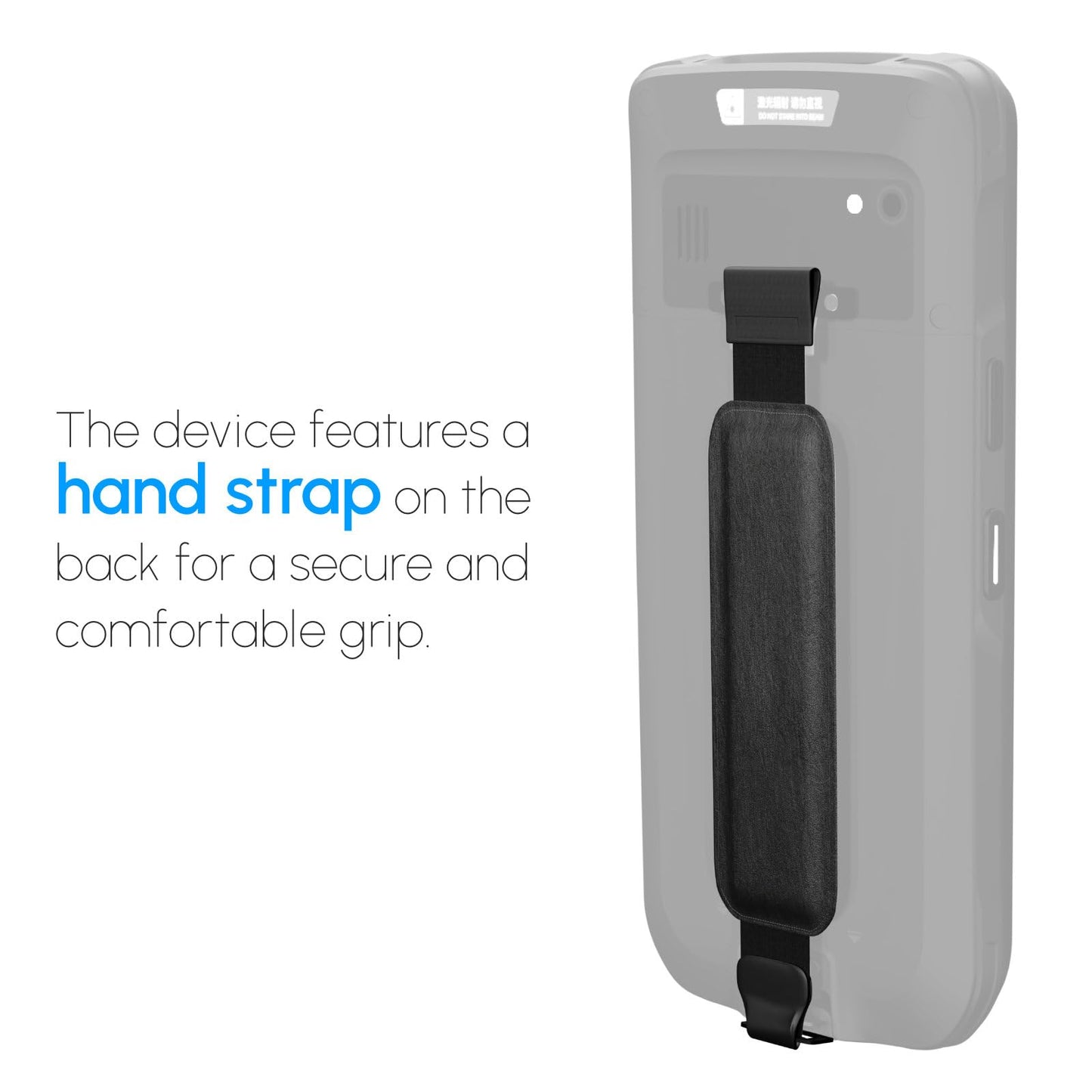 Rayoungtek Rugged Android Barcode Scanner Handheld Mobile Computer 1D 2D QR Code NFC Reader IP66 4G WiFi 6.0" Touch Screen for Inventory Retail Logistics