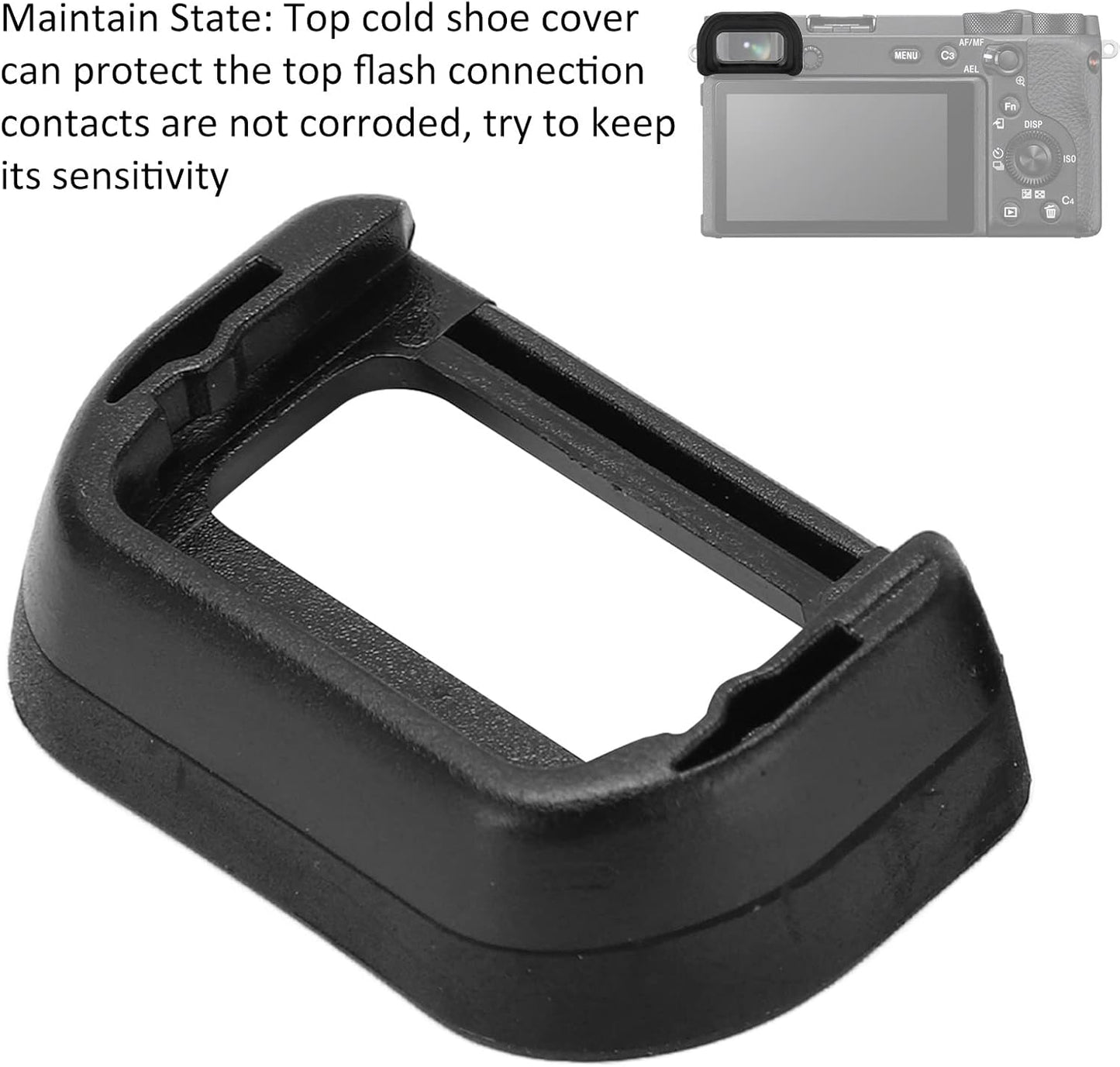 Set, EP17 A6600, A6500, A6400 Sanpyl Camera Eyepiece Eyecup Viewfinder Eye Cup Eyepiece Eyecup with Cold Shoe Cover