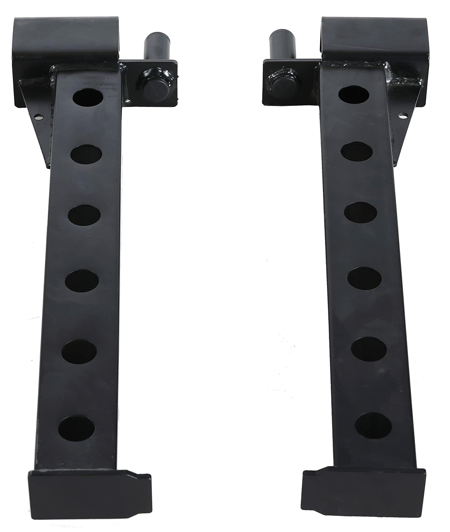Fitvids Pair of Spotter Arms for 2x2 Cable Crossover | 5/8" Upright Compatibility | Upgraded Heavy Duty Safety Arms for Fitvids Power Cage – Compatible with Home Gym Squat Rack – nan – Black