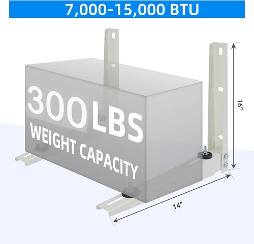 Mini Split Wall Mounting Bracket for Mini Split Ac/Heating System Unit 7000-15000 BTU, Heavy Duty Support Bracket for for Ductless Split Ac Unit, HVAC, Compressor