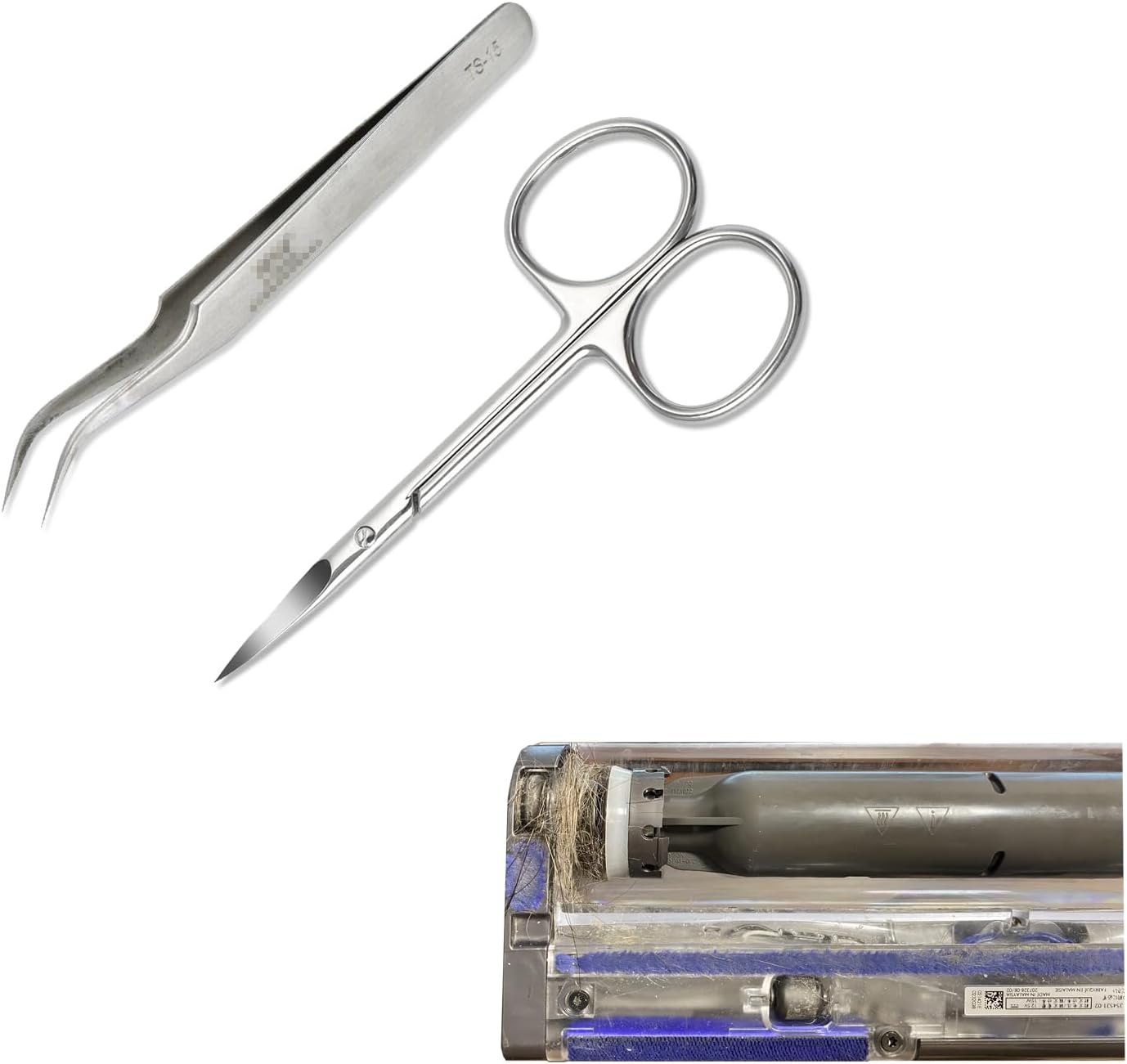 Skiennix Cleaning Tool Kit - Hair Removal Tools for Vacuums | Long Hair & Pet Hair Solutions
