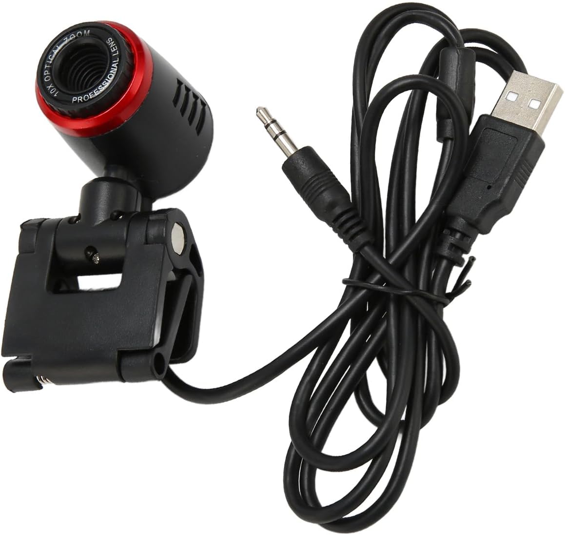 USB2.0 360 Sonew HD Webcam with Adjustable Angle and Built-in Microphone for PC and Laptop Video Conferencing