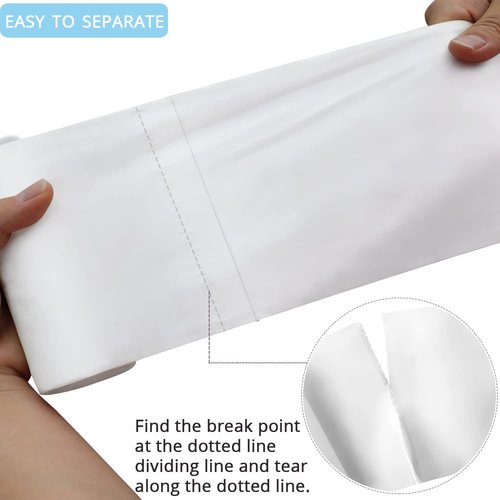 15 Gallon Trash Bags - 22 Micron Strong Tall Kitchen Office Garbage Bags, Fit Up 15 Gallon, 75 Count