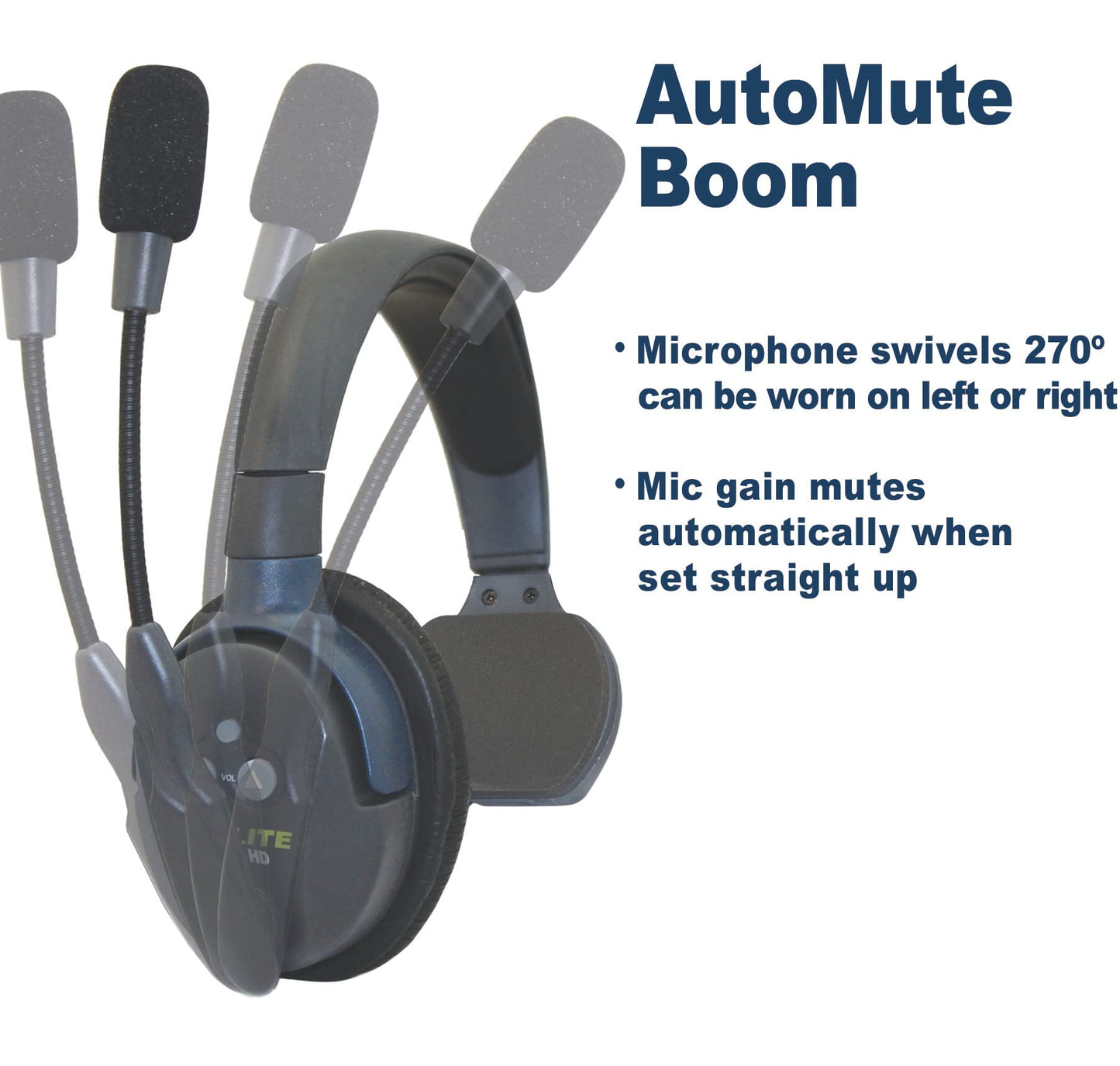 Eartec UL2SD Ultralite-HD 2-Person Full Duplex Wireless Intercom Headset Communication System, Single and Dual Ear Headsets, Up to 1000ft Range, U.S. Company