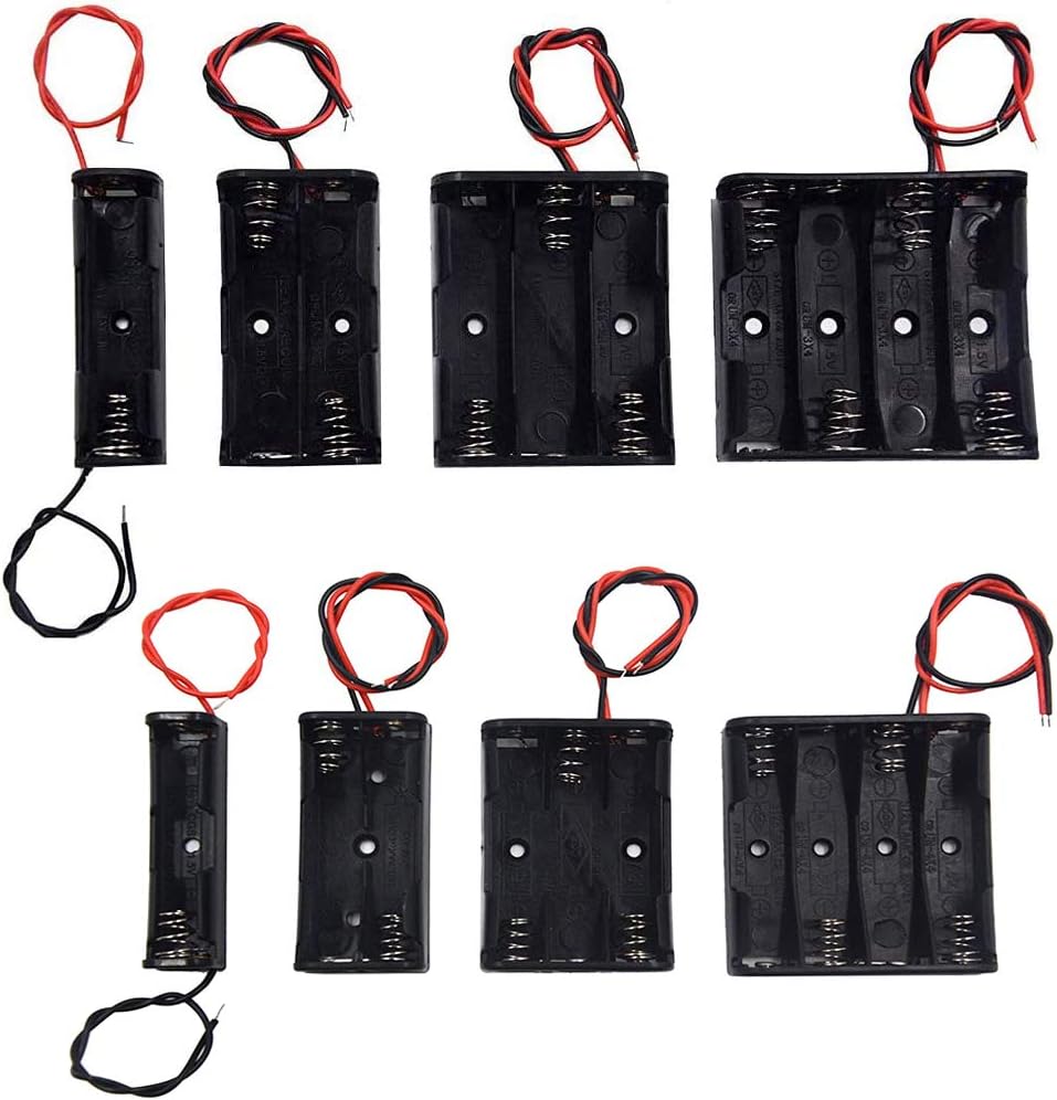 LampVPath (Pack 8) 1AA 2AA 3AA 4AA 1AAA 2AAA 3AAA 4AAA of and Battery Holders