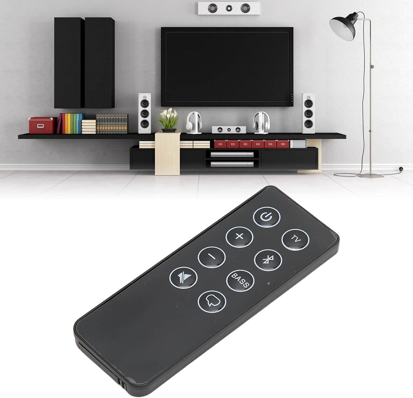 ASHATA 5 10 15, 418775 410376 431974 845194 838309-1100 740928-1120 Replacement Remote Control for Soundbar Series II
