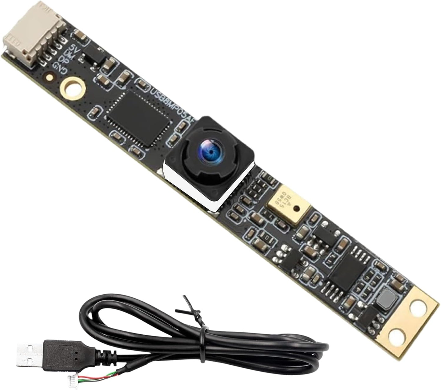 RQG 8MP IMX179 4K 2.0 USB Camera Module, Fixed Focus Lightburn Camera with Microphone, Embedded UVC Drive-Free USB