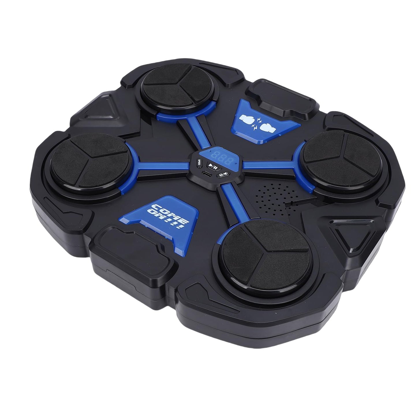 Alomejor Music Boxing Machine, Interactive Punching Trainer with LED Counter and Padded Cushion for Home and Gym Use