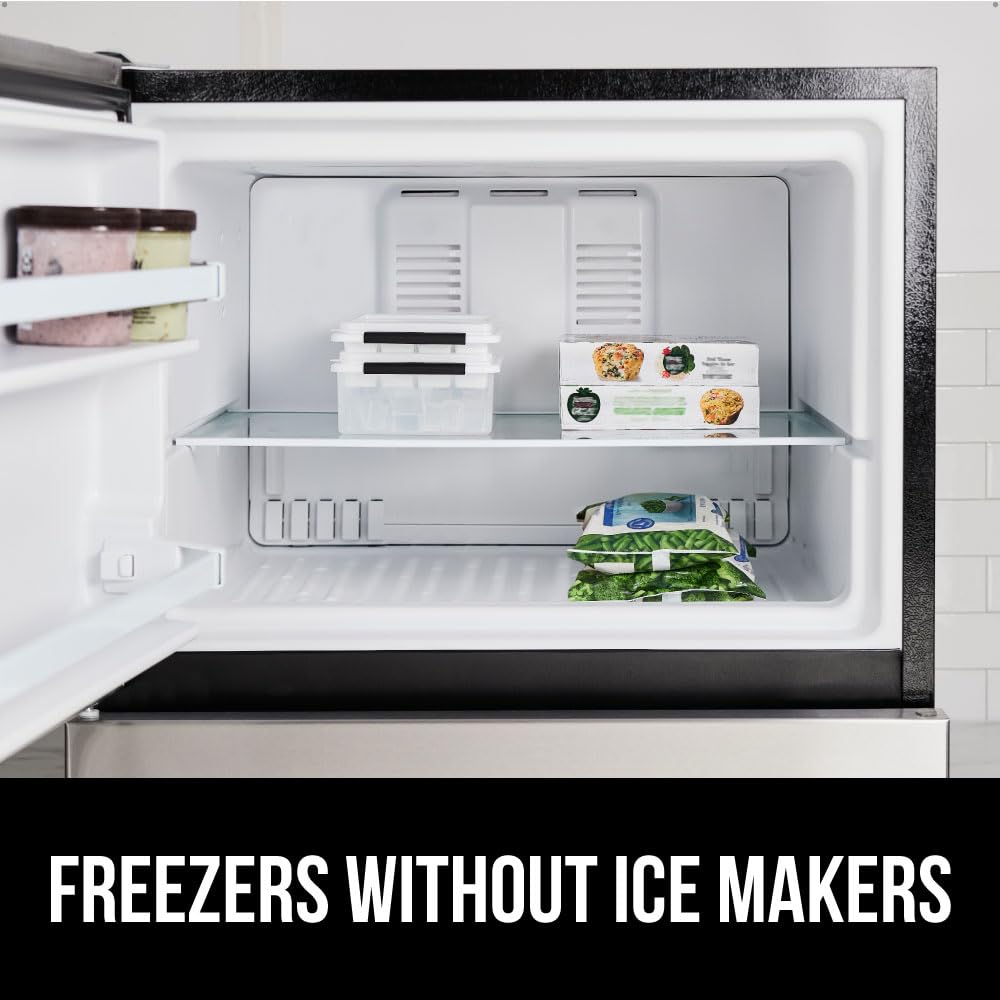 GORILLA GRIP BPA-Free Easy Release Ice Cube Tray for Freezer, Make Lots of Ice, 56 Cubes Total, Kit Includes 2 Stackable Leakproof Trays with Lid and Soft Handle Grips, Scooper, Bin, For Coffee, Black