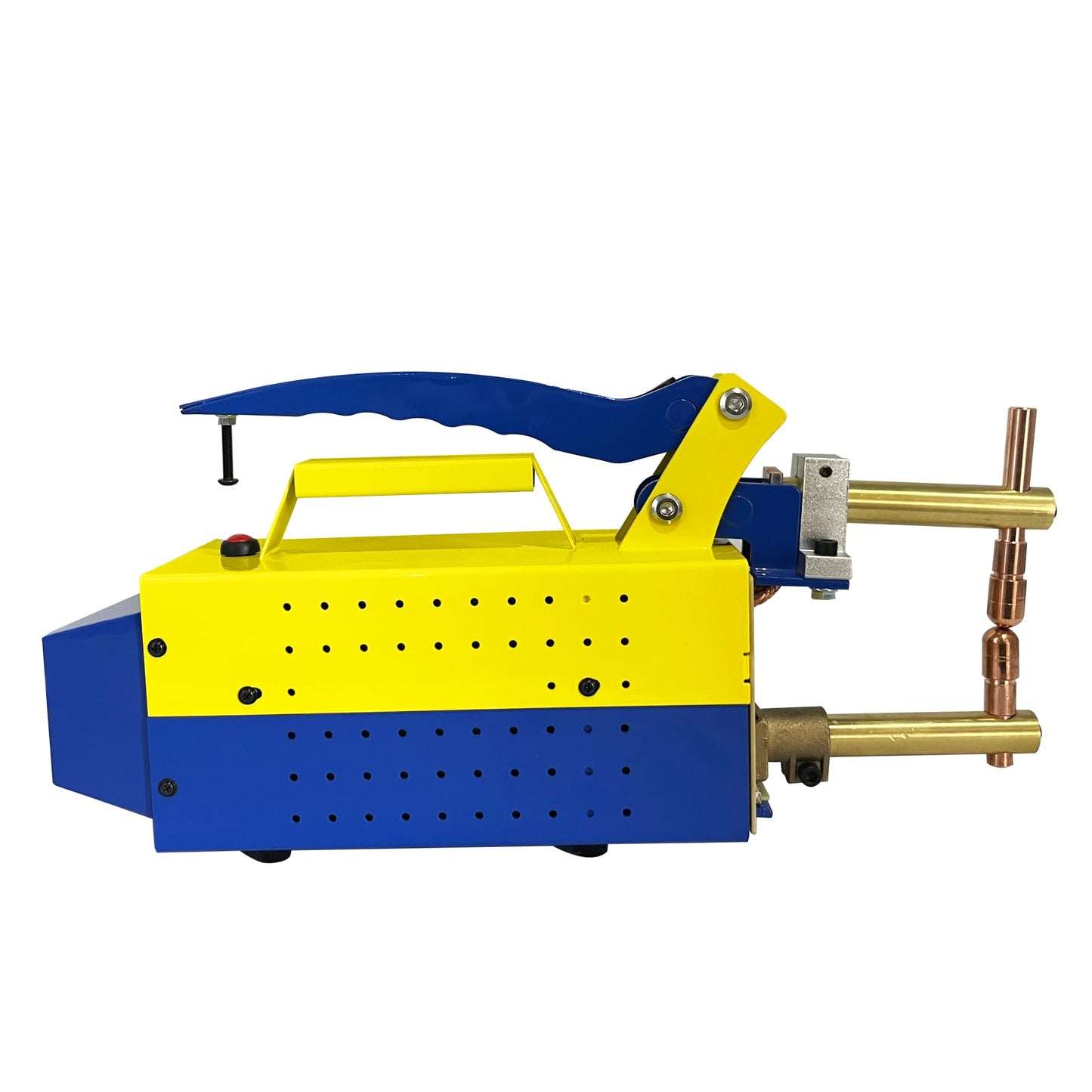 Professional Portable Electric Spot Welder Machine with Replaceable Welding Electrode Arms 1/8" Electric Single Phase Handheld Welding Tip Gun Handle Weld Metal Sheet Spot Welding Machine(110, Volts)