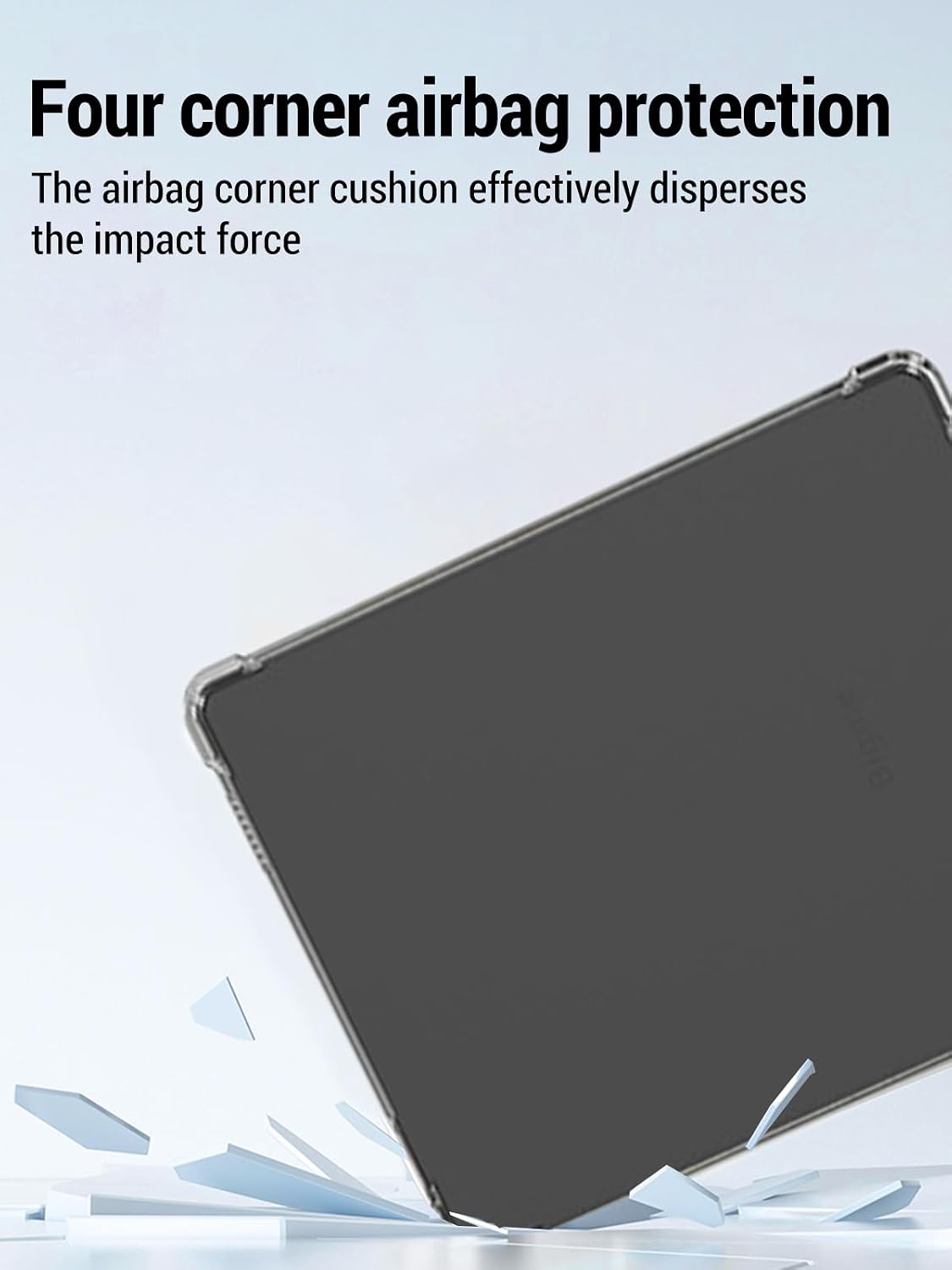 ZBAGUG B6 (6 inch) Case for Bigme Color Ebook Reader E-Paper Tablet, TPU Ultra-Slim Shockproof Soft Cover