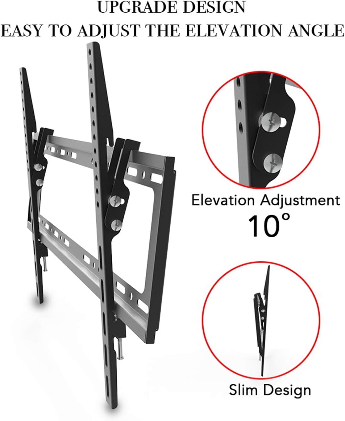 Generic 32-70" Wall Mount Bracket TV Stand with Spirit Level