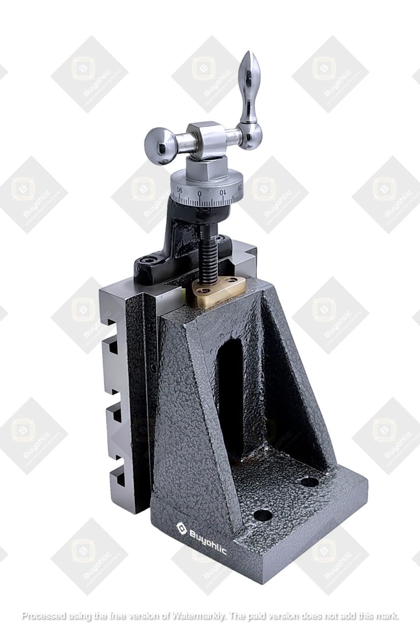 Buyohlic Lathe Milling Vertical Slide 100 x 125 mm- Fixed Base