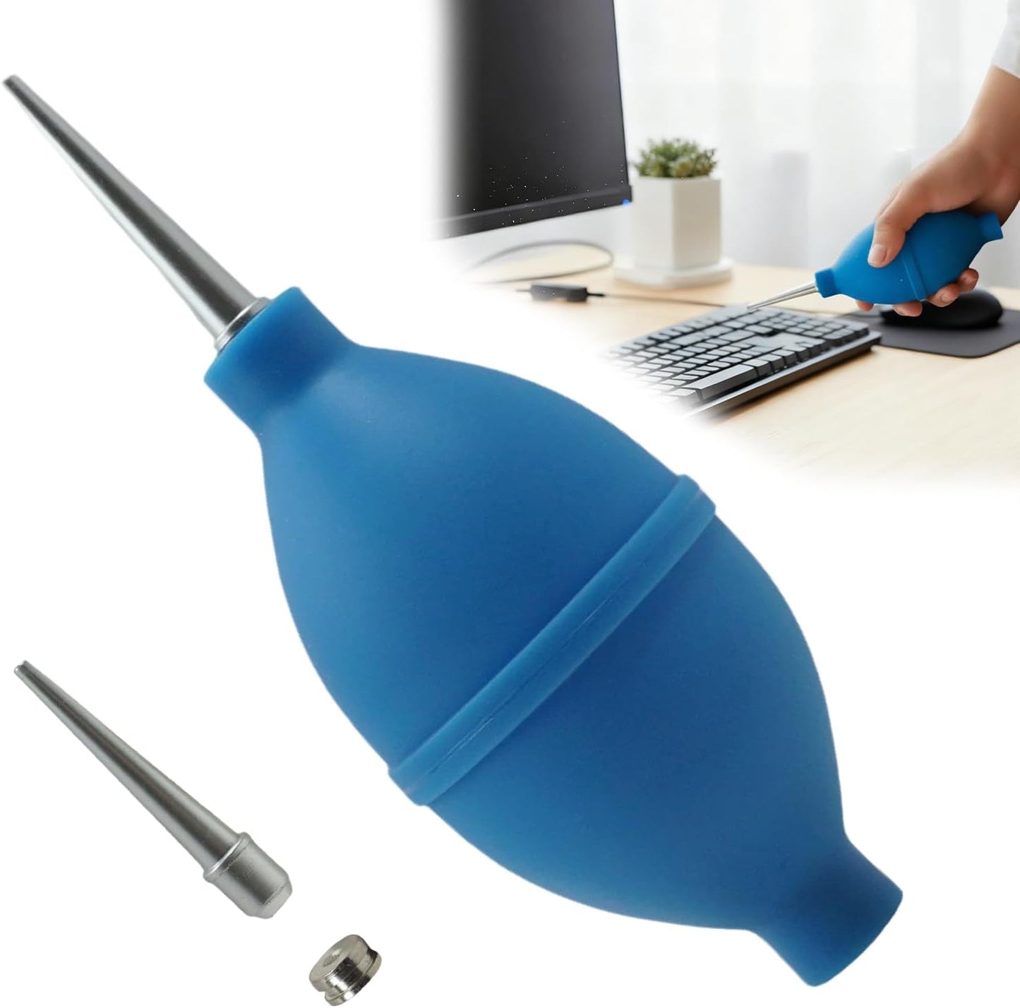 zuozuobubu 1PCS Compressed Air Duster,Camera Cleaning Kit,Coffee Cleaning Tool,Multi-Purpose Cleaning Device