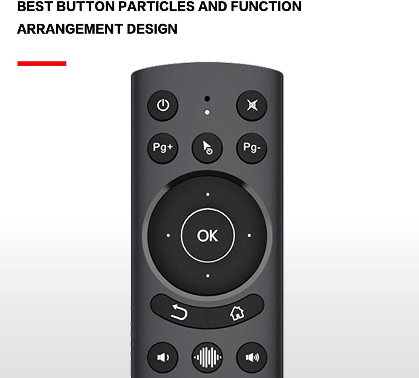 Sanpyl G20S etc(G20S Pro Voice Air Remote, IR Learning, USB Backlight Remote Keyboard with Gyroscope for TV Box, PC