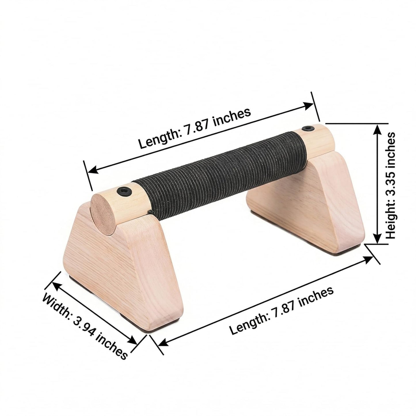 houlishu Non-Slip Push Up Boards, 2 Pcs 20cm Fitness Plates for Home Gym Strength Training