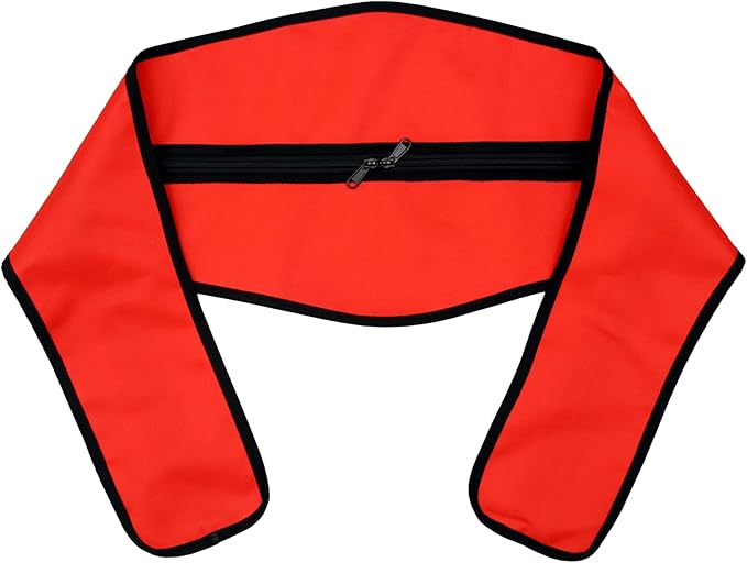 Wrestling, Boxing, Trophy Belt, FFL, Universal Replica Championship Belt Protective Cover, Carry Cover, Water and Humidity Resistant, Black and Red Colors
