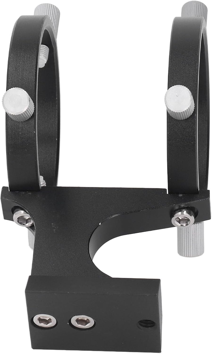 1/4 Inch Telescope Finder Scope Mount, Adjustable Bracket with Fixing Ring and Screw for Astronomical Telescopes