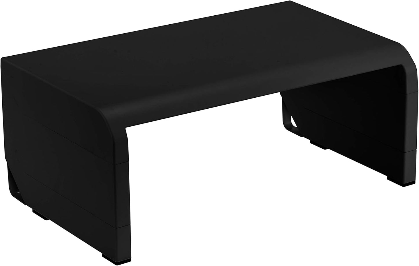 4 Bostitch Office Konnect Adjustable Monitor Stand Riser, Height Adjustments, Built-In Cable Management, Rubber Feet