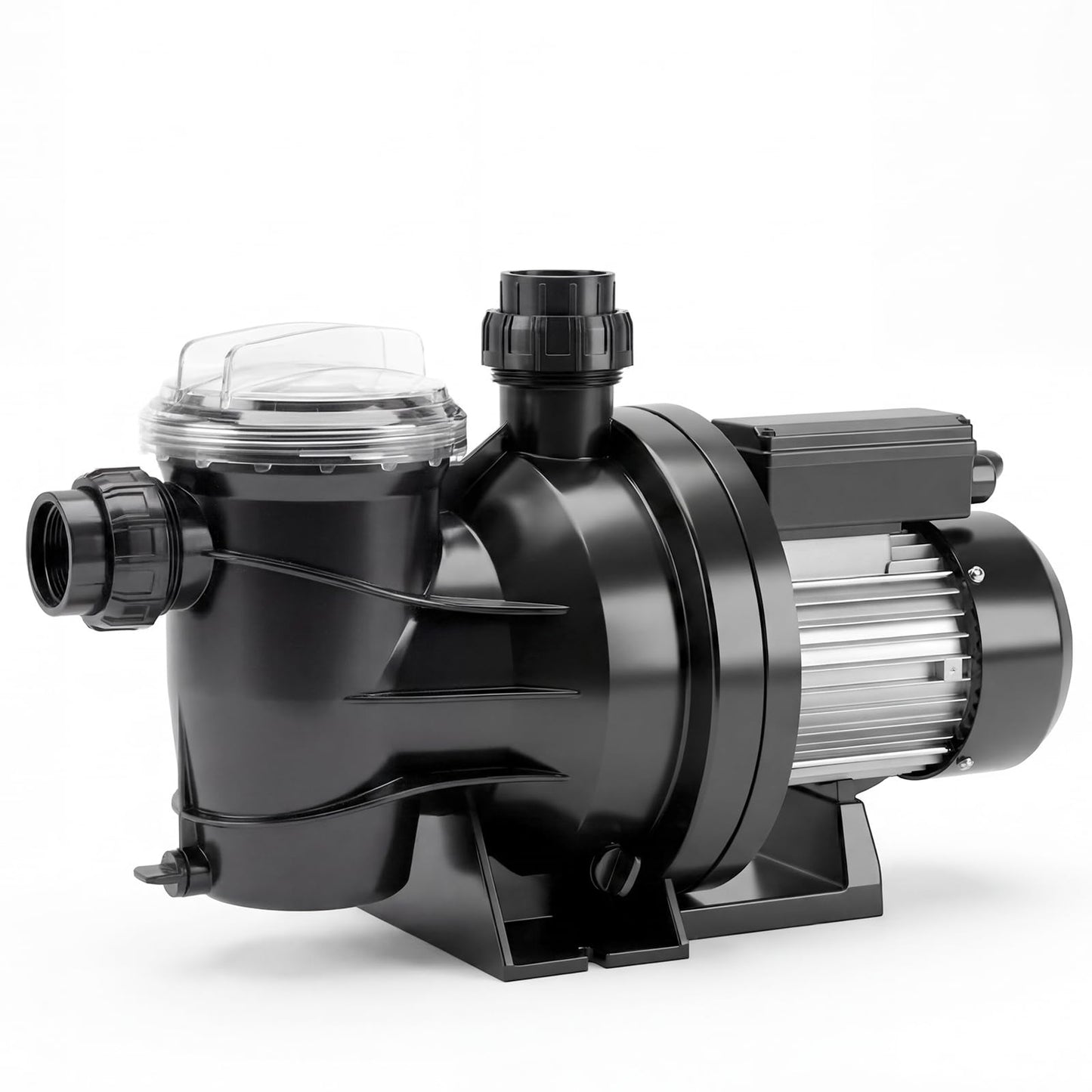 Garvee in/Above Ground Pool Pump High Flow Self Primming Swimming Pool Pump, 115V High Efficiency Pump for Above Ground Pools Pond Hot Tubs Spas, 7FT Power Cord, Quiet Operation (3/4 HP, 2641 GPH)