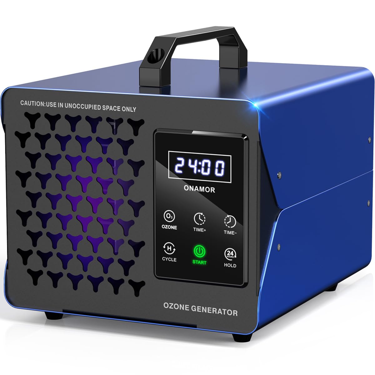 ONAMOR Digital Ozone Generator Odor Eliminator 180,000mg, High Capacity Ozone Machine Odor Removal Up to 8,000 Sq.Ft, Ionizer Deodorizer Ozonator for Home, Car, Smoke, Pet Room