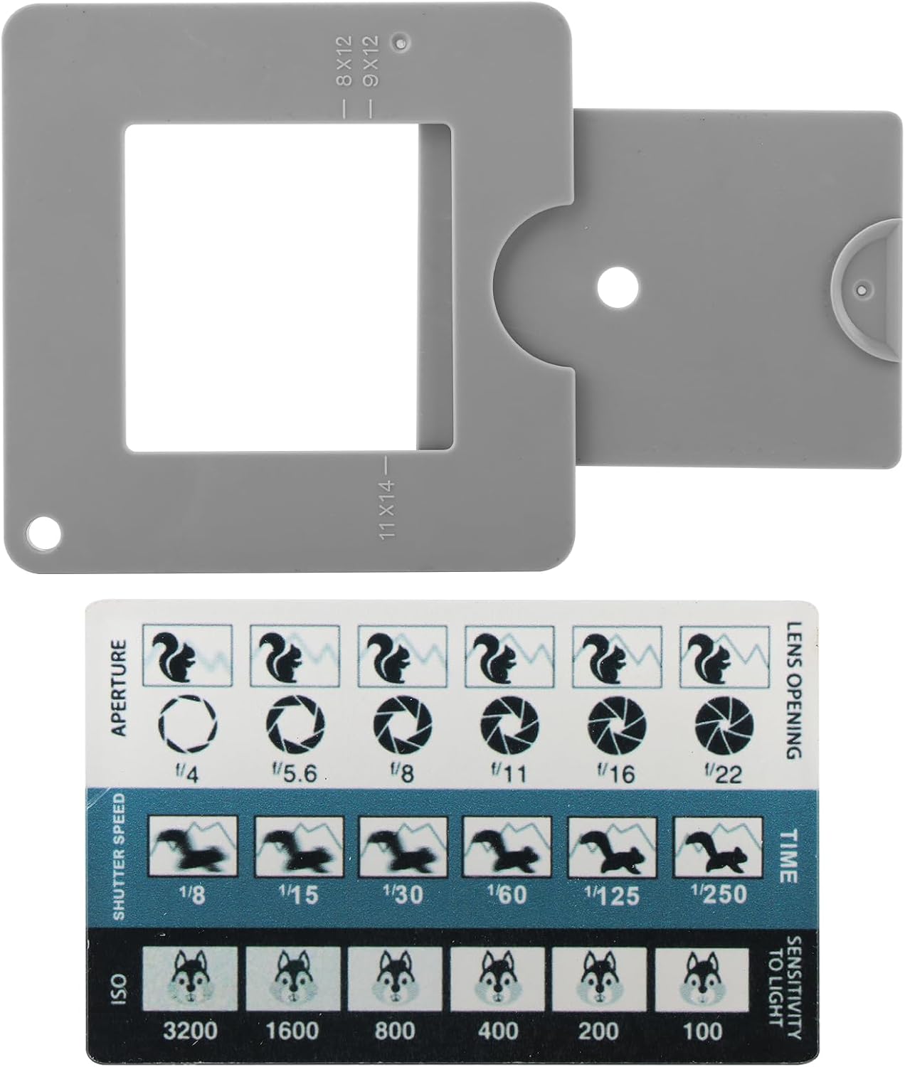 Trenqular View Finder,View Catcher with Sliding Mechanism, View-Finder with Color Isolation, View-Finder