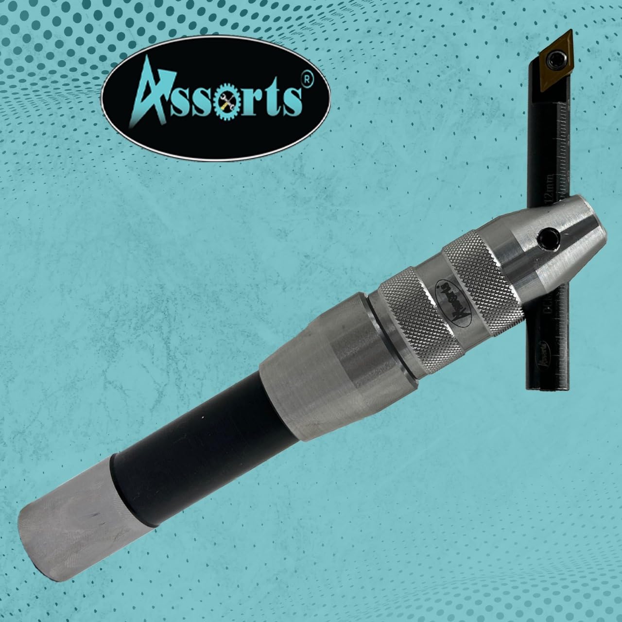 Assorts New Fly Cutter with R8 7/16 UNF Drawbar Shank, indexable Boring bar, 10 PCS Inserts (DCMT 11 T304), T-15 Key & Plastic case. Ideal for Facing & Boring. Watch The Working Video for Details