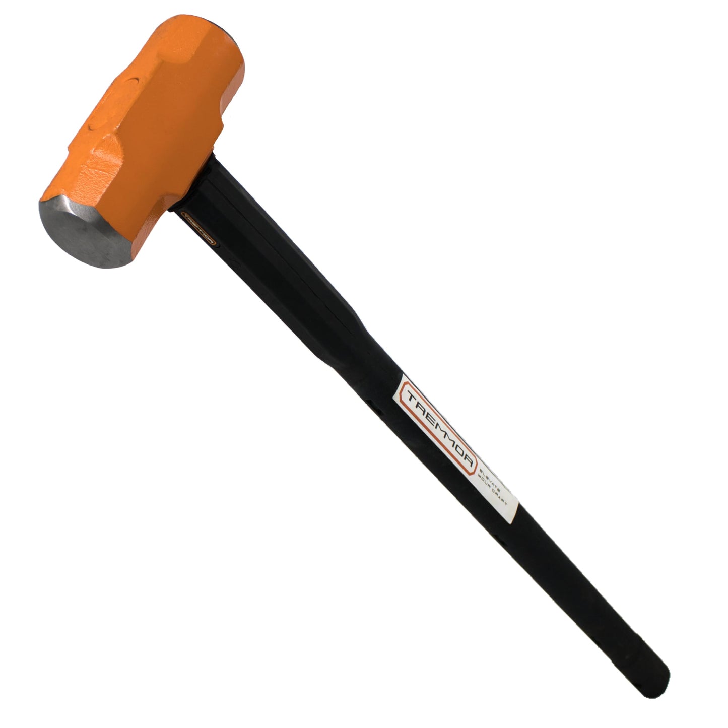 TREMMOR Sledge Hammer 12lb Heavy Duty Sledgehammer with IRON CORE Steel Reinforced Rubber Handle | Sledgehammers for Demo, Pros, DIY, Industrial (36 in. Length) TR1645