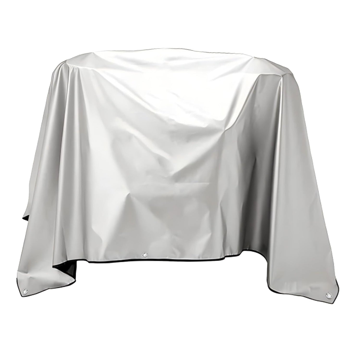 TOTOCOVE Jumbo Machine Cover - Breathable, Rust Preventing, Water & Dust Proof, Tear Resistant Silver (Silver+Black, 57.87*38.58)